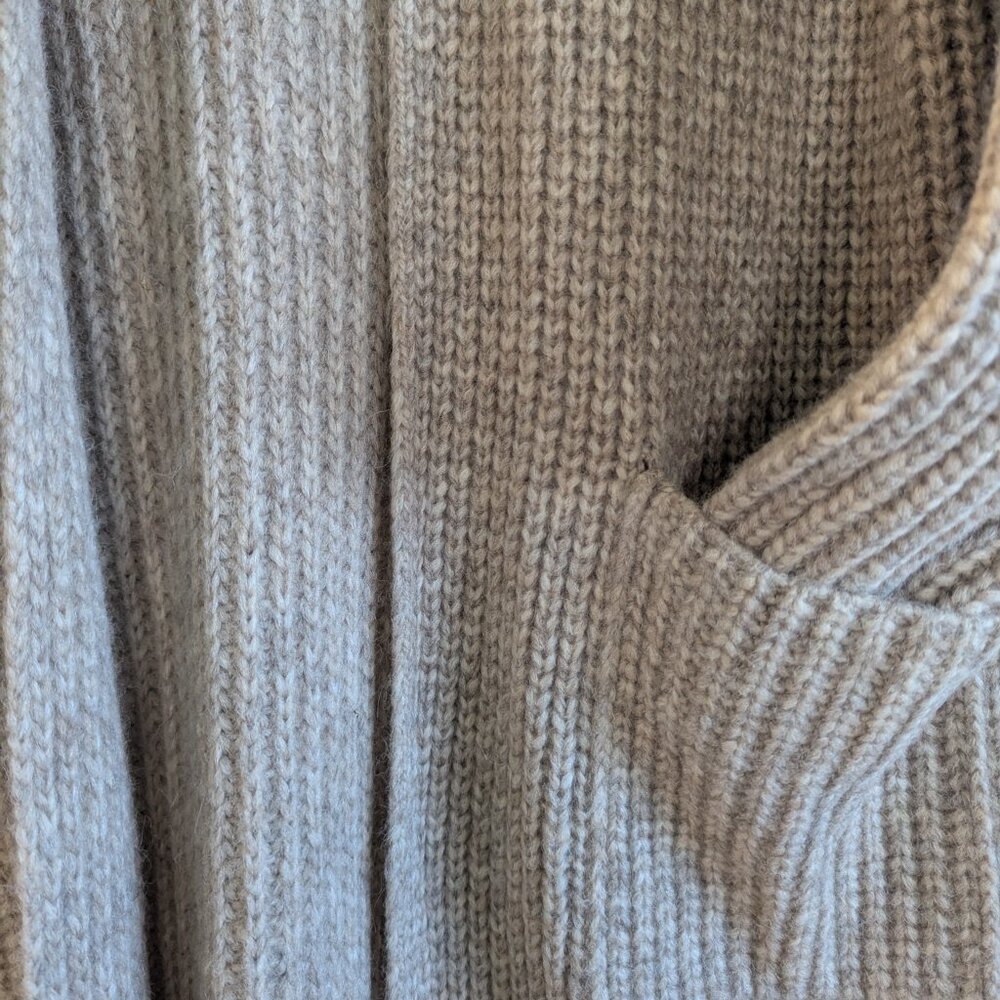 NWOT DOEN Women's Pacha Duster Oatmeal Size M Sweater Cardigan - Picture 8 of 15